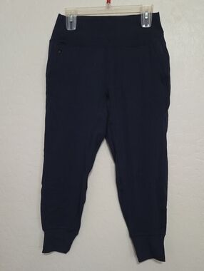 Athleta Navy Blue Jogger Track Pants